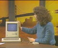 Susan Kare presenting Icons on original Mac