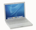 iBook G4 running Mac OS X