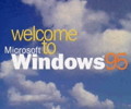 Windows 95 welcome screen