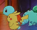 Pikachu and other pokemon